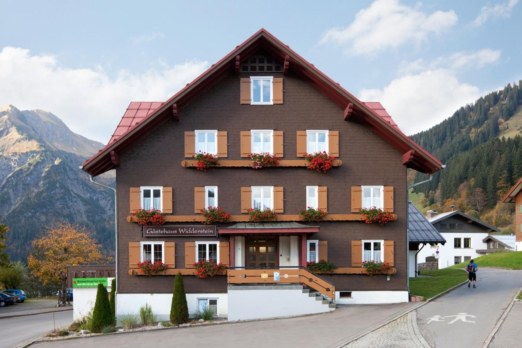 Gaestehaus Widderstein Mittelberg Exterior foto
